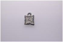 Lead amulet probably byzantine 4.05gr, 2cm