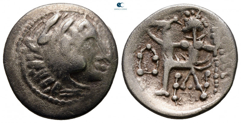 Eastern Europe. Imitations of Alexander III of Macedon 200 BC. 
Drachm AR

18...