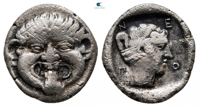 Macedon. Neapolis circa 425-350 BC. 
Hemidrachm AR

13 mm, 1,68 g



near...