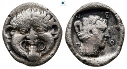 Macedon. Neapolis circa 425-350 BC. Hemidrachm AR