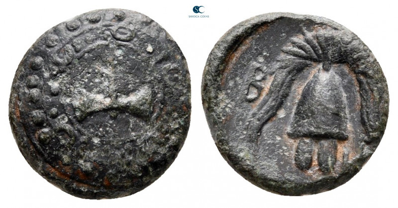 Kings of Macedon. Miletos. Philip III Arrhidaeus 323-317 BC. 
Bronze Æ

10 mm...