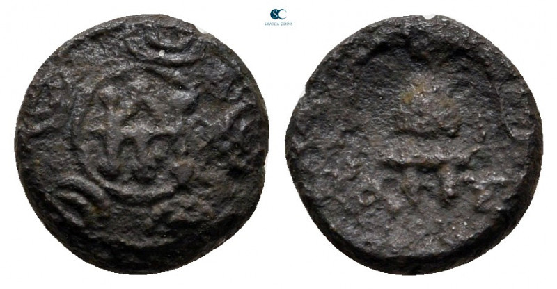 Kings of Macedon. Pella. Demetrios I Poliorketes 306-283 BC. 
Unit 1/4 Æ

10 ...