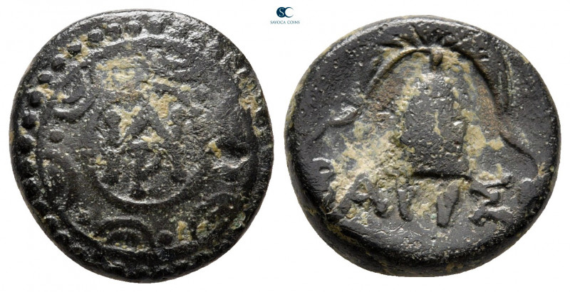 Kings of Macedon. Uncertain mint. Demetrios I Poliorketes 306-283 BC. 
Bronze Æ...