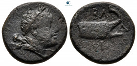 Kings of Macedon. Uncertain mint. Philip V 221-179 BC. Half Unit Æ