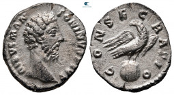 Divus Marcus Aurelius after AD 180. Rome. Denarius AR