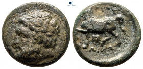 Thessaly. Gyrton circa 300-250 BC. Bronze Æ