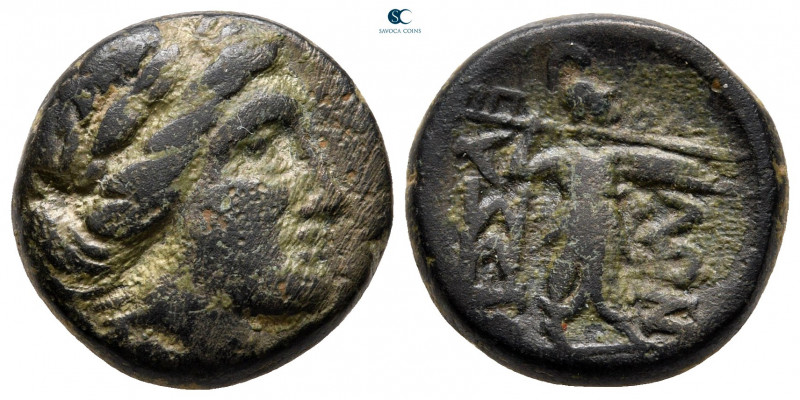 Thessaly. Thessalian League circa 150-50 BC. 
Bronze Æ

18 mm, 7,34 g



...