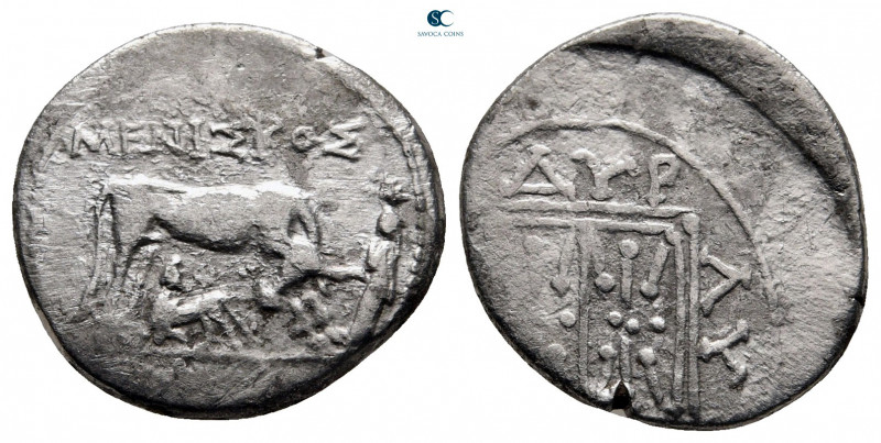 Illyria. Dyrrhachion circa 229-100 BC. 
Drachm AR

16 mm, 2,83 g



very ...