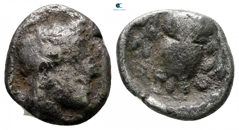 Attica. Athens circa 353-294 BC. 
Hemidrachm AR

11 mm, 1,96 g



fine