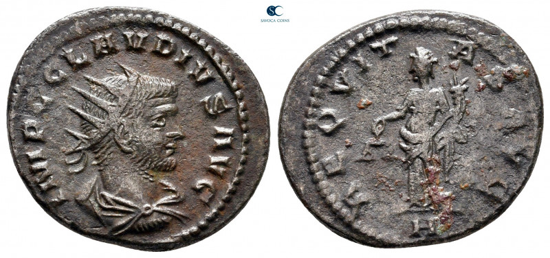 Claudius II (Gothicus) AD 268-270. Antioch
Billon Antoninianus

22 mm, 3,43 g...