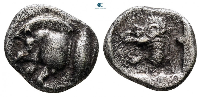 Mysia. Kyzikos circa 525-475 BC. 
Diobol AR

11 mm, 1,11 g



nearly very...