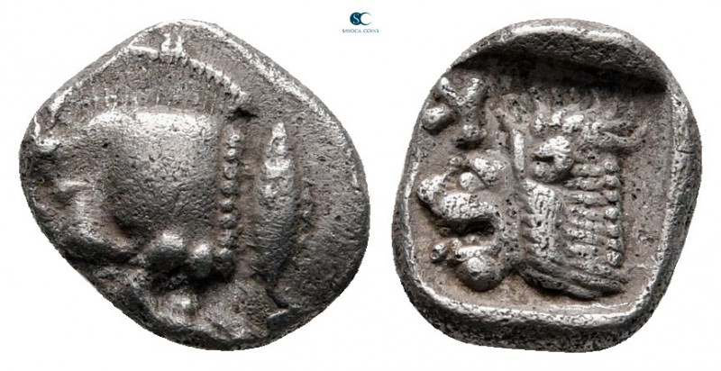 Mysia. Kyzikos circa 525-475 BC. 
Obol AR

9 mm, 0,83 g



very fine