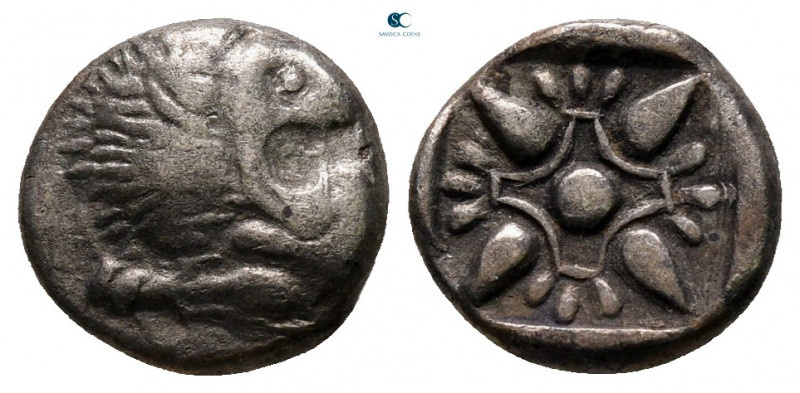 Ionia. Miletos circa 525-475 BC. 
Diobol AR

10 mm, 1,10 g



very fine