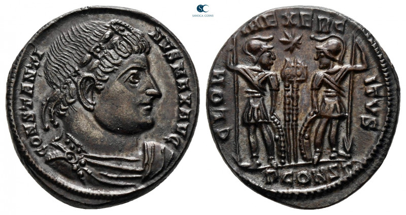 Constantine I the Great AD 306-337. Constantinople
Follis Æ

16 mm, 2,76 g
...