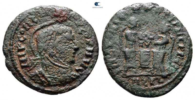 Constantine I the Great AD 306-337. Contemporary barbaric imitation
Follis Æ
...