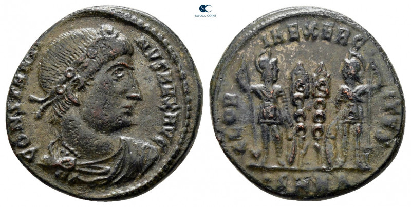 Constantine I the Great AD 306-337. Heraclea
Follis Æ

16 mm, 2,56 g



n...