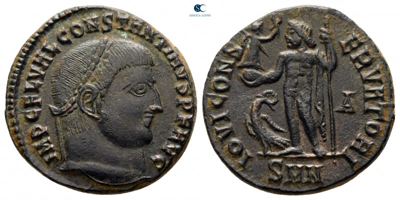 Constantine I the Great AD 306-337. Nicomedia
Follis Æ

18 mm, 3,40 g



...