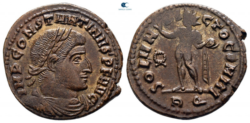 Constantine I the Great AD 306-337. Rome
Follis Æ

20 mm, 3,35 g



very ...