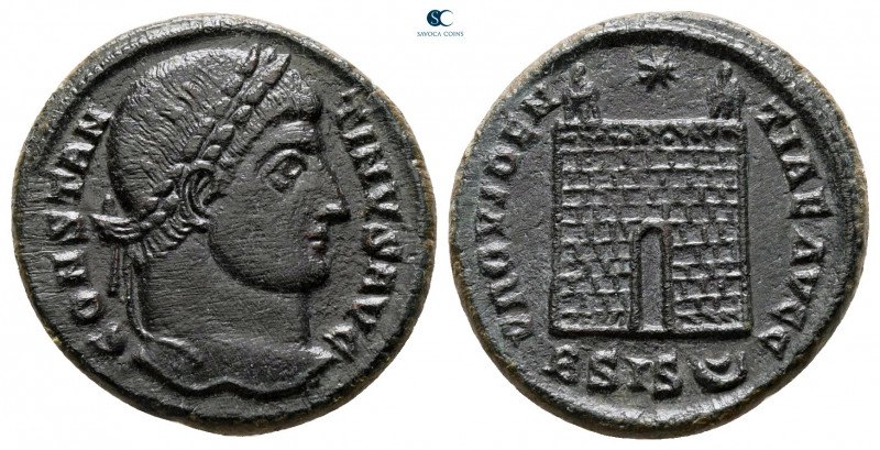 Constantine I the Great AD 306-337. Siscia
Follis Æ

16 mm, 3,60 g



ver...