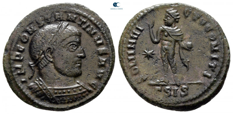 Constantine I the Great AD 306-337. Siscia
Follis Æ

18 mm, 3,36 g



ver...