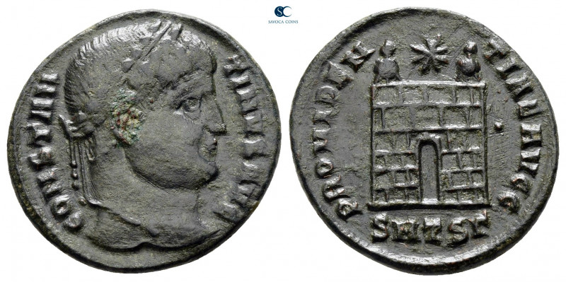 Constantine I the Great AD 306-337. Thessaloniki
Follis Æ

18 mm, 2,84 g

...