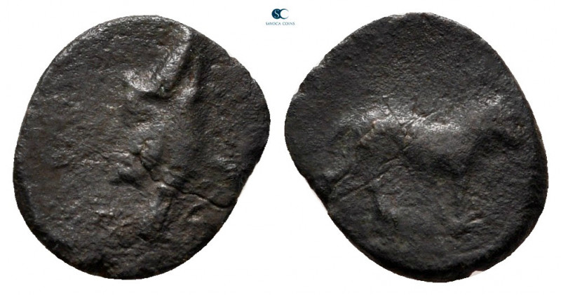 Kings of Sophene. Arkathiokerta (?) mint. Mithradates I 150-100 BC. 
Chalkous Æ...