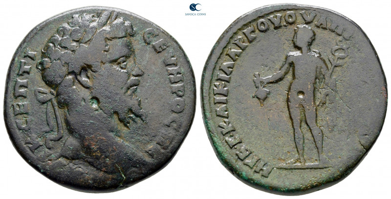 Thrace. Pautalia. Septimius Severus AD 193-211. 
Bronze Æ

28 mm, 14,47 g

...