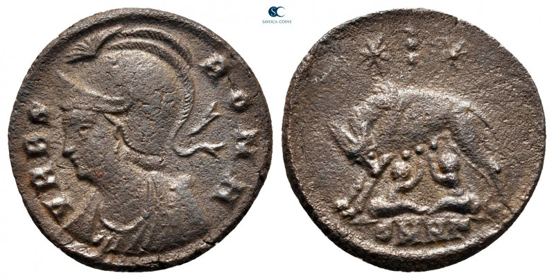 City Commemoratives AD 330-354. Heraclea
Follis Æ

16 mm, 2,01 g



nearl...