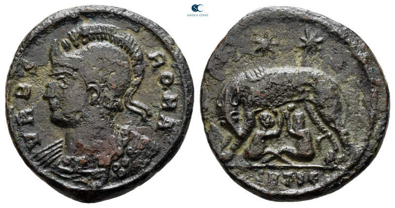 City Commemoratives AD 330-354. Thessaloniki
Follis Æ

18 mm, 2,73 g



v...