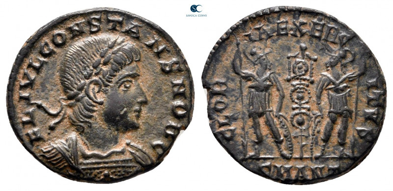 Constans, as Caesar AD 333-337. Antioch
Follis Æ

16 mm, 1,62 g



very f...