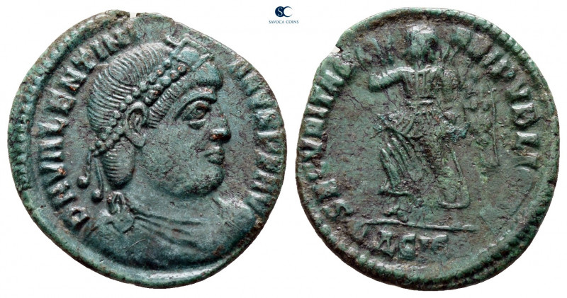 Valentinian I AD 364-375. Siscia
Follis Æ

17 mm, 1,82 g



very fine