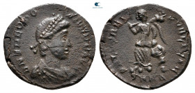 Theodosius I AD 379-395. Nicomedia. Follis Æ