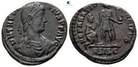 Theodosius I AD 379-395. Siscia. Follis Æ