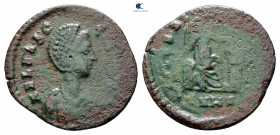 Aelia Flacilla AD 383-386. Heraclea. Follis Æ