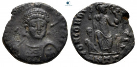 Arcadius AD 383-408. Antioch. Follis Æ