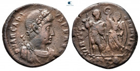 Arcadius AD 383-408. Antioch. Follis Æ