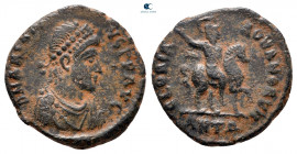 Arcadius AD 383-408. Antioch. Follis Æ