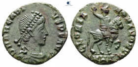 Arcadius AD 383-408. Heraclea. Follis Æ