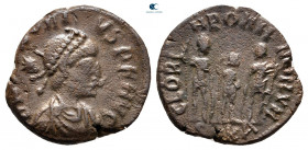 Honorius AD 393-423. Cyzicus. Follis Æ