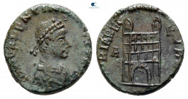 Valentinian III AD 425-455. Uncertain mint. Follis Æ