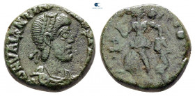 Valentinian III AD 425-455. Uncertain mint. Follis Æ