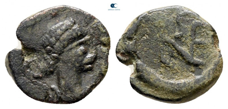 Leo I AD 457-474. 
Nummus Æ

10 mm, 0,92 g



very fine