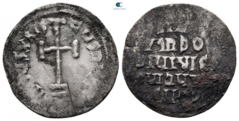 Leo IV the Khazar, with Constantine VI AD 775-780. Constantinople
Miliaresion A...