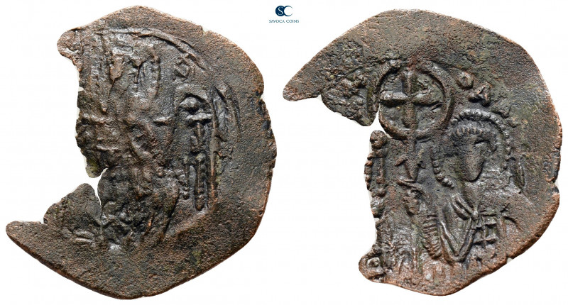 Michael VIII Palaeologus AD 1261-1282. Constantinople
Trachy Æ

23 mm, 1,36 g...