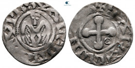 France. Provincial. Valence. Anonymous Bishops AD 1100-1200. Denier AR