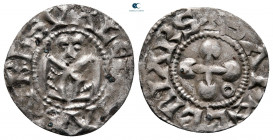 France. Provincial. Valence. Anonymous Bishops AD 1100-1200. Denier AR