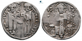Serbia. Uncertain mint. Stefan Uroš II Milutin AD 1282-1321. Dinar AR