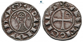 Principality of Antioch. Antioch. Bohemond III AD 1163-1201. Denier AR