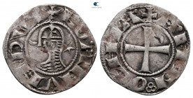 Principality of Antioch. Antioch. Bohemond III AD 1163-1201. Denier AR