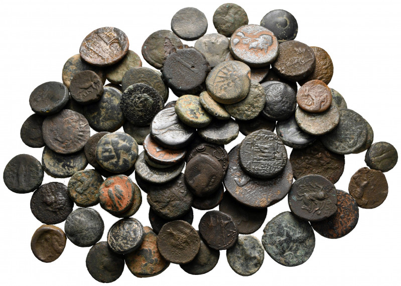 Lot of ca. 80 greek bronze coins / SOLD AS SEEN, NO RETURN!

nearly very fine